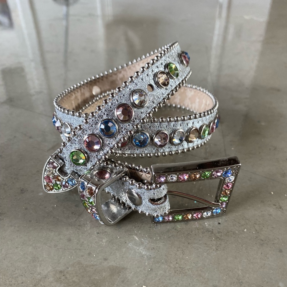 BB Simon Belt w/ Swarovski Crystals